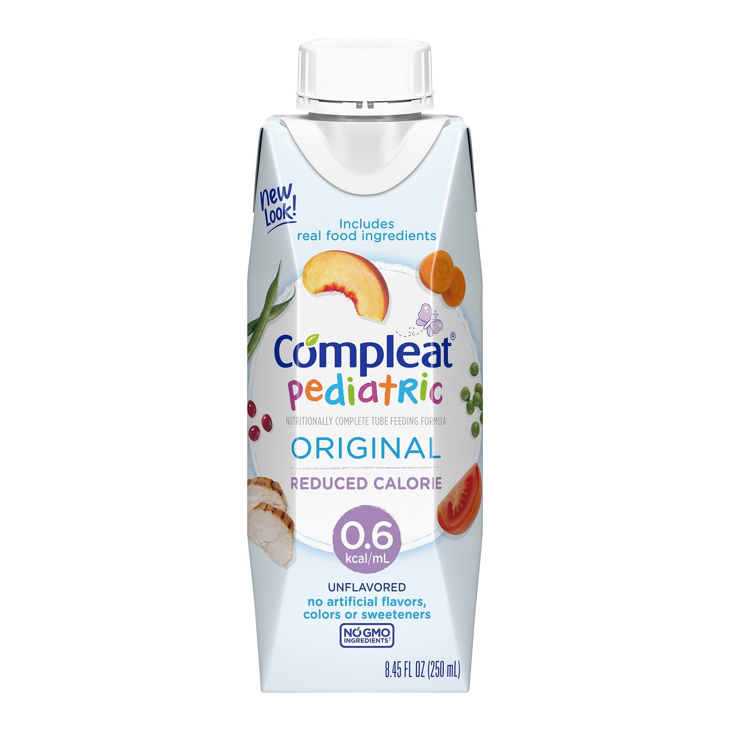 COMPLEAT, PEDIATRIC LO CAL UNFLAV 250ML