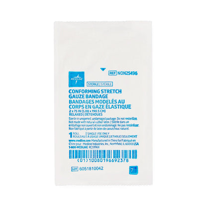 GAUZE, SOFTFORM ROLL STR LF 2"X75"